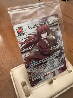 Union Arena TCG Kenshin Himura Release Event Winner Card Foil UEPR/RNK-1-086 - Image 4