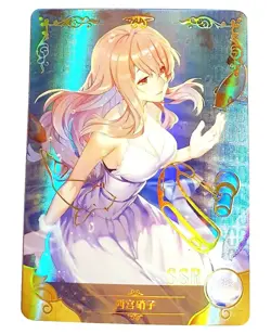Goddess Story Waifu Card TCG | Shouko - A Silent Voice | SSR | NS-07-007 - Image 1