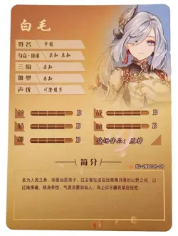 Goddess Story Waifu Card TCG | Shenhe - Genshin Impact | SR | NS-2M11SR-09 - Image 2