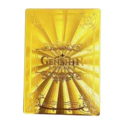 Waifu Anime Cards TCG | Furina Focalors - Genshin Impact [ METAL CARD ] Hentai - Image 2