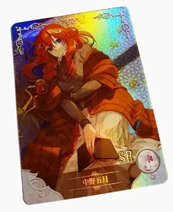 Goddess Story Waifu Card TCG | Itsuki Nakano - Quintessential | SR | NS-2M01-050 - Image 1