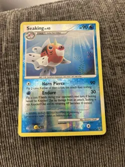 Seaking (43/147) Reverse Holographic Rare Pokemon Card. Supreme Victors - Image 1