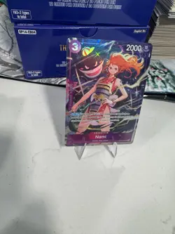 Nami OP09-070 UC Premium Card Collection Best Selection Vol.4 One Piece Gengar - Image 1