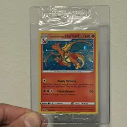 Pokemon TCG Special Delivery Charizard SWSH075 Promo Cards - Good Centering - Image 1