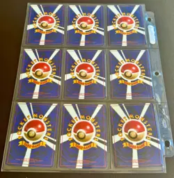 ⚡Lot of 9 Japanese Pokemon Cards Old Back MP/LP - Image 1
