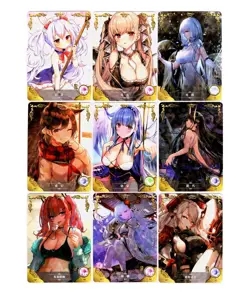 Goddess Story Waifu Card TCG | Azur Lane - CARD SET [ 9 cards ] Waifu Collection - Image 1