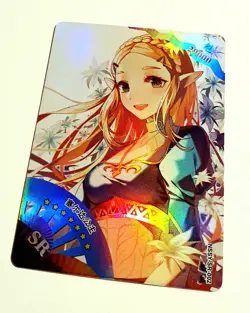 Goddess Story Waifu Card TCG | Zelda - The Legend of Zelda | SR | NSSY-SR-002 - Image 1