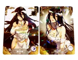 Goddess Story Waifu Card TCG | Overlord - Albedo | CARD SET [ 2 cards ] - Image 1