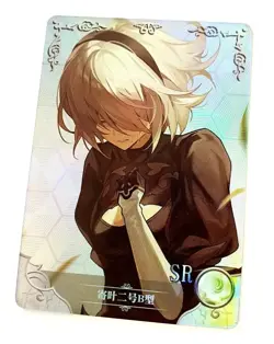 Goddess Story Waifu Card TCG | YoRHa - NieR: Automata | SR | NS-10SR-22 - Image 1