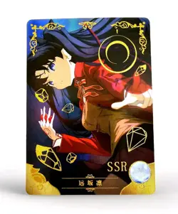 Goddess Story Waifu Card TCG | Rin Tohsaka - Fate | SSR | NS-5M09SSR-26 - Image 1
