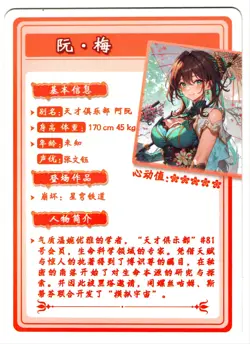 Flower Girl Waifu Card TCG | Ruan Mei - Honkai: Star Rail | SR | HYSNII-SR-38 - Image 2
