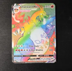 Pokemon TCG Charizard VMAX Champions Path Secret Rainbow Rare Card - Image 1