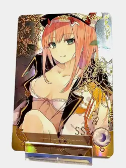 Goddess Story Waifu Card TCG | Zero Two - Code 002 - DARLING in the FRANXX | SSR - Image 2