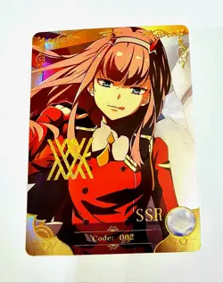 Goddess Story Waifu Card TCG | Code: 002 - DARLING in the FRANXX | SSR | NS-5M08 - Image 1