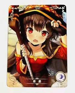 Goddess Story Waifu Card TCG | Megumin - Konosuba | SR | NS-2M12SR-12 - Image 1