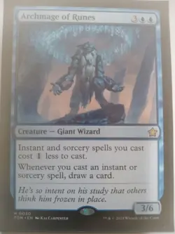 Archmage Of Runes NM Foundations Rare Magic The Gathering Card - Image 1