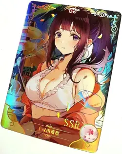 Goddess Story Waifu Card TCG | Eru Chitanda - Hyouka | SSR | NS-07-012 - Image 1