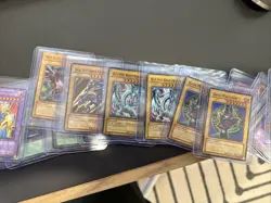 Yugioh Card Collection 1st Editions, Holo, Vintage Bulk, with VaultX Card Box - Image 1