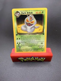 Pokemon Card - Team Rocket 19/82 - DARK ARBOK (rare) **1st Edition** - NM - Image 1