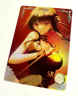 Goddess Story Waifu Card TCG | Yor Forger - Spy x Family | SR | NS-2M10SR-07 - Image 1