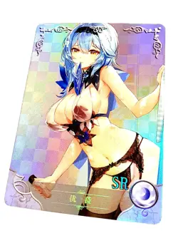 Goddess Story Waifu Card TCG | Eula - Genshin Impact | SR | NS-5M06-081 - Image 1