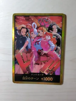 ONE PIECE Card Game Gold Don Japanese Heroines Special Set Limited Gold Flame - Image 1