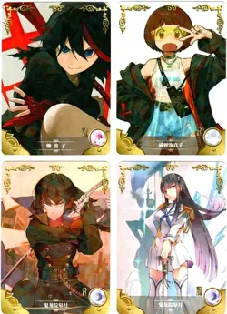 Goddess Story Waifu Card TCG | KILL la KILL - Ryuko Matoi | CARD SET [ 4 cards ] - Image 2