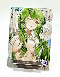 Goddess Story Waifu Card TCG | C. C. - Code Geass | SR | NS-5M08SR-03 - Image 2
