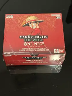 Bandai One Piece Card Game Carrying On His Will OP-13 English Booster Box - Image 1