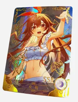 Goddess Story Waifu Card TCG | Amber - Genshin Impact | SSR | NS-5M07SSR-07 - Image 2