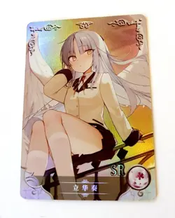Goddess Story Waifu Card TCG | Tenshi / Kanade - Angel Beats! | SR | NS-09SR-36 - Image 1