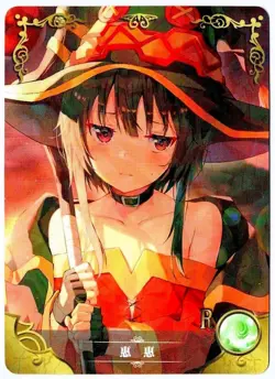 Goddess Story Waifu Card TCG | Konosuba - Aqua & Megumin | CARD SET [ 2 cards ] - Image 2