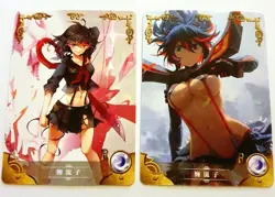 Goddess Story Waifu Card TCG | KILL la KILL - Ryuko Matoi | CARD SET [ 2 cards ] - Image 1