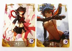 Goddess Story Waifu Card TCG | KILL la KILL - Ryuko Matoi | CARD SET [ 2 cards ] - Image 2