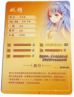 Goddess Story Waifu Card TCG | Chtholly Seniorious - WorldEnd | SR | NS-07-043 - Image 2