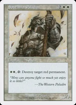1 x Southern Paladin - 7th Edition - LP - MTG - EOF - Image 1