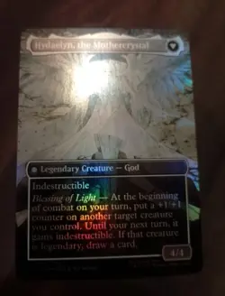 Venat, Heart of Hydaelyn (Borderless) #329 (Foil) NM Final Fantasy FIN Magic MTG - Image 3