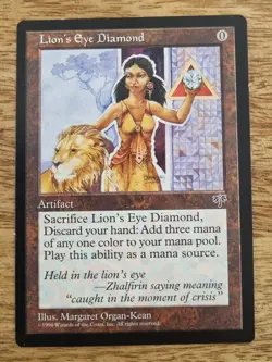 Lion's Eye Diamond-Magic The Gathering MTG - Image 1