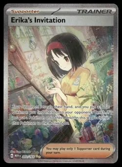 Erika's Invitation - 203/165 SV: Scarlet & Violet 151 Pokemon TCG - Image 1