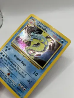 Pokemon Gyarados TCG Base Set Holo Card 6/102 Unlimited Rare - Image 3