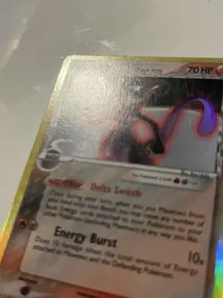 Mewtwo (Delta Species) 12/113 Holo Rare Pokemon Card LP - Image 2