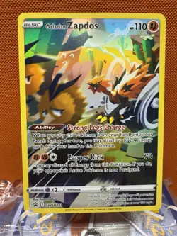 Galarian Zapdos SWSH283 Sword & Shield Promo Crown Zenith Pokemon NM 2045 - Image 1