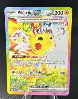 Pokemon Pikachu TCG Sv08: Surging Sparks EX Card 238/191 - Image 1