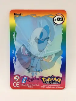 Absol #89 | Pokemon Advanced 2004 Panini Lenticular Action Card - Image 3