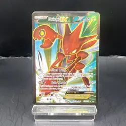 Pokemon TCG Scizor-EX Breakpoint 119/122 Holo Full Art Ultra Rare LP - Image 1