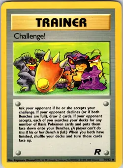 Challenge! 74/82 Team Rocket Pokemon LP Unlimited - Image 1