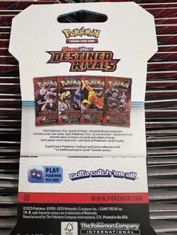 83 sleeved Pokemon Scarlet & Violet Destined Rivals packs. - Image 3