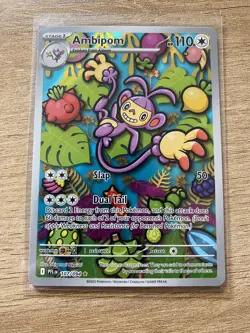 Pokemon TCG Mega Evolutions Phantasmal Flames Ambipom 107/094 - Image 1