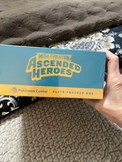 Pokemon Center TCG ETB Mega Evolution Ascended Heroes New Sealed In Hand - Image 4