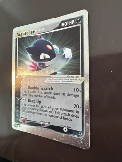 Sneasel EX 103/109 Holo Pokemon 2003 Ruby Sapphire - Image 2